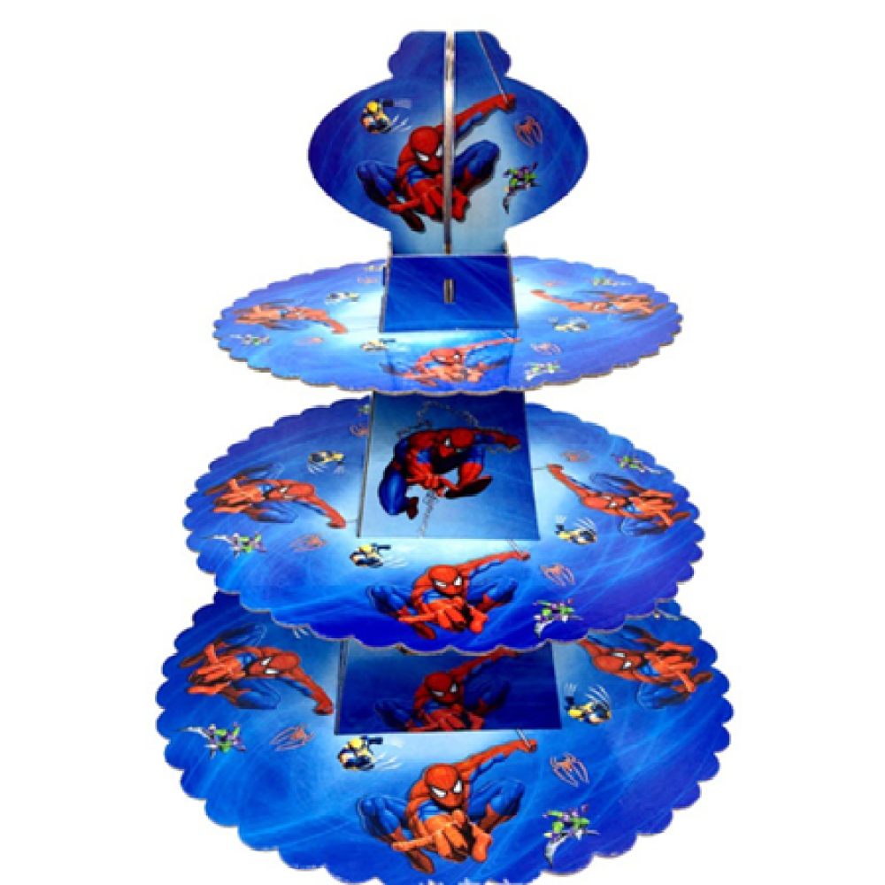 Spiderman Cake Stand | 3 Tiers